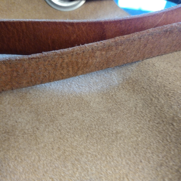 Leather Salmon Pink Purse - Tote handbag with metal hardware - Picture 14 of 14